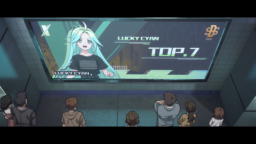 <strong>ラッキーシアンがNo.7のヒーローになる</strong>