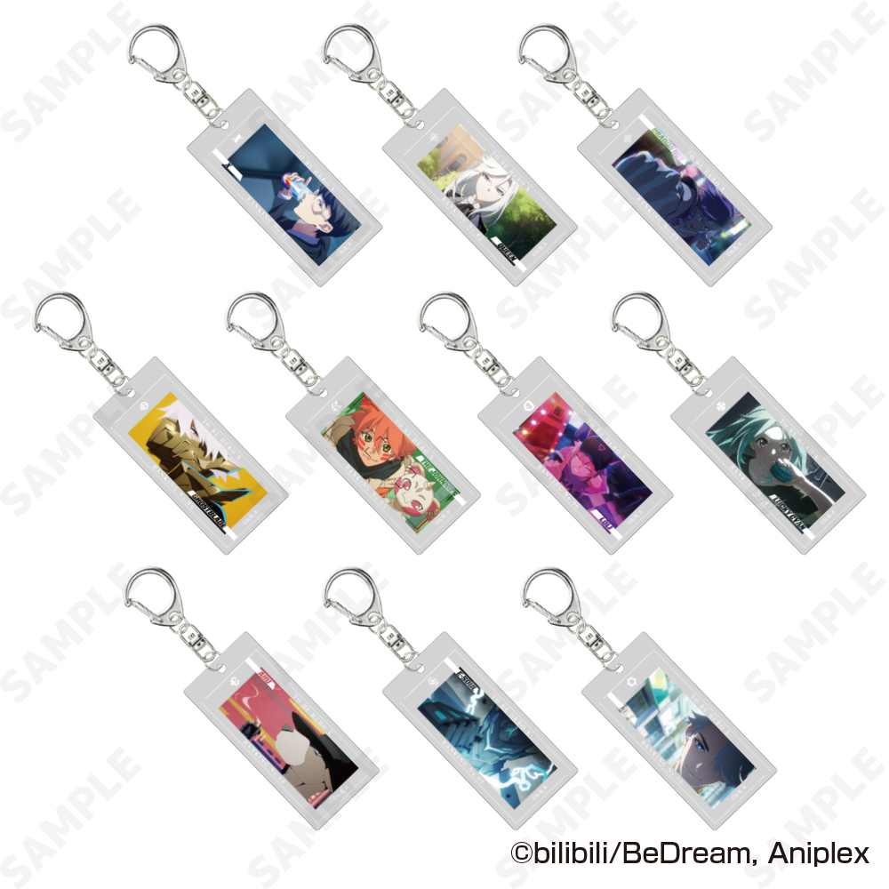 トレーディングアクリルキーホルダー